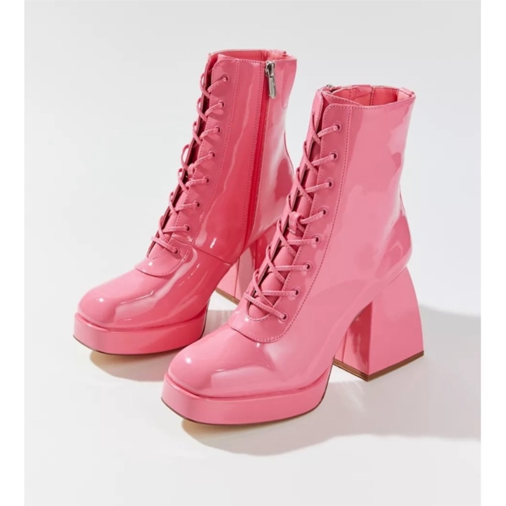 Circus by Sam Edelman Kia Punk pink booties sz 9.5 NWT